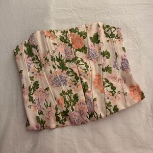 Zara Floral Corset Top